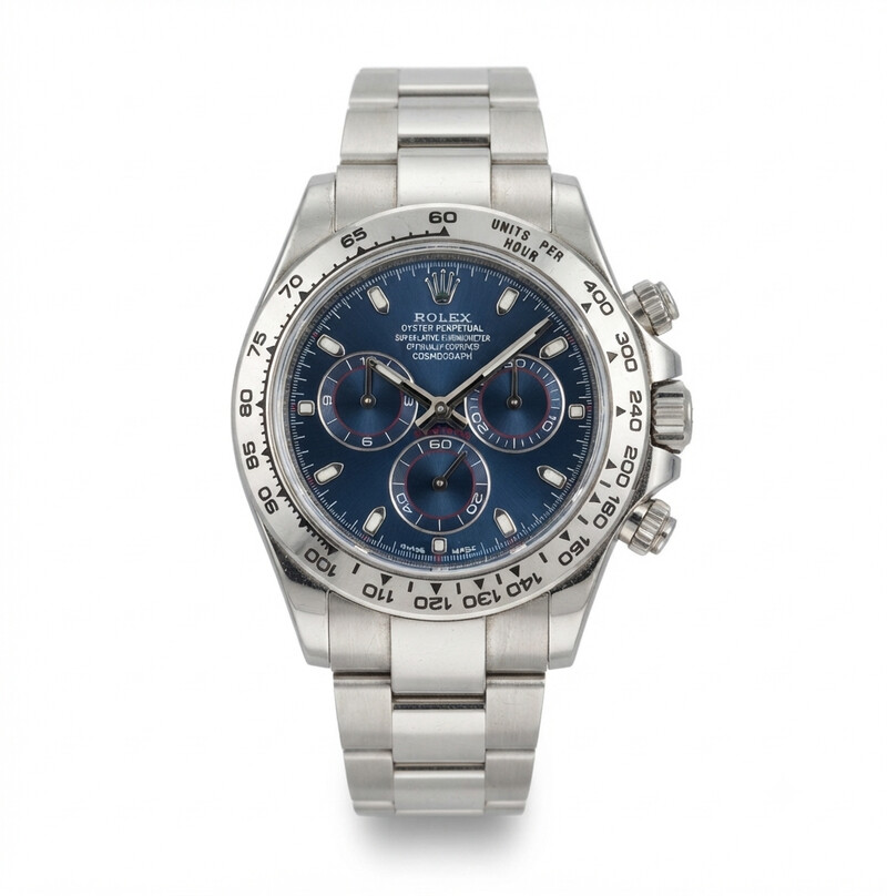 Rolex Daytona White Gold Blue Dial 116509