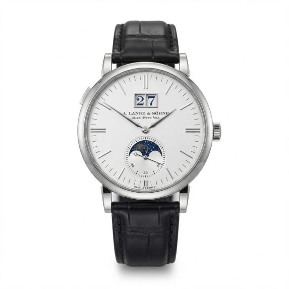 A Lange & Sohne Saxonia Moonphase White Gold 384.026