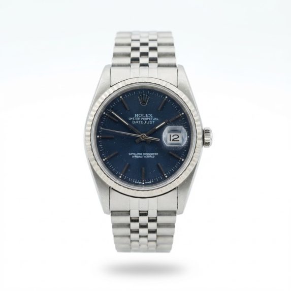 Rolex Datejust 36 Blue Stick Dial 16234