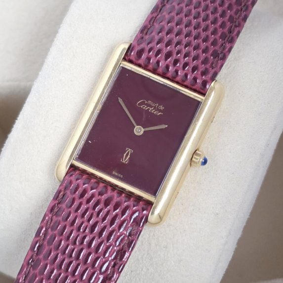 Cartier Tank Must Large Red 1615 Box Papers