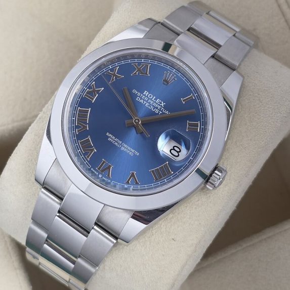 Rolex Datejust 41 126300 Azzurro Blue Dial