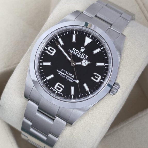 Rolex Explorer 39 214270 Full Set 2021