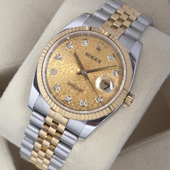 Rolex Datejust 36 Anniversary Diamond Dial 116233 (2009)