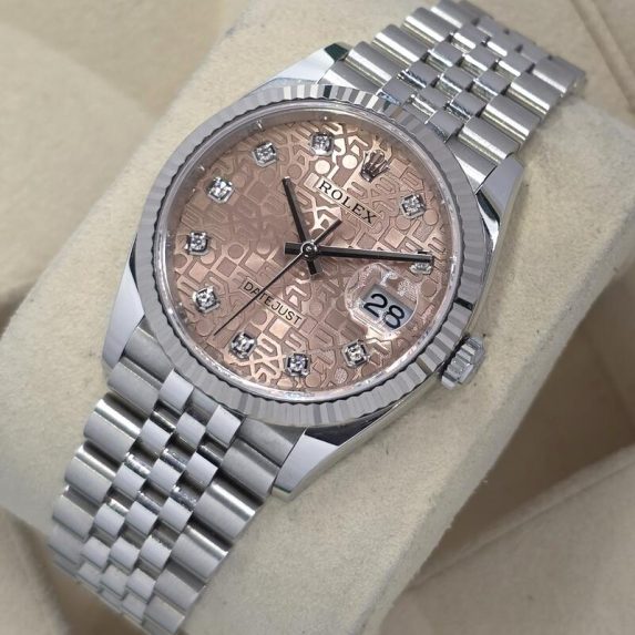Rolex Datejust 36 Pink Motif Diamond 126234 2022