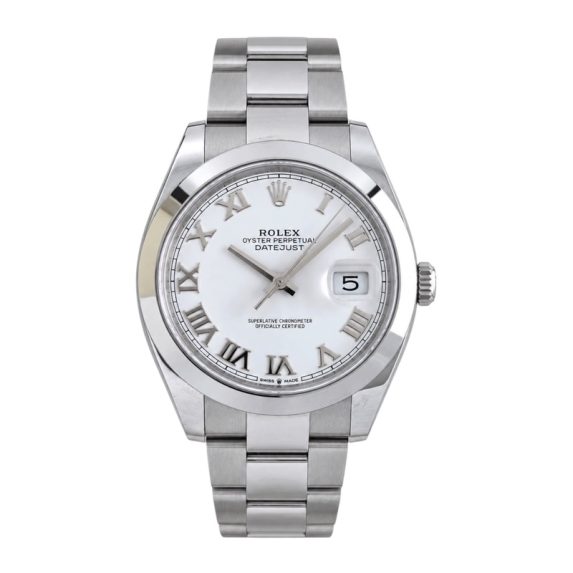 Rolex Datejust 41 White Roman 126300