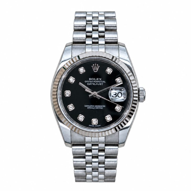 Rolex Datejust 36 Black Diamond Dial 116234