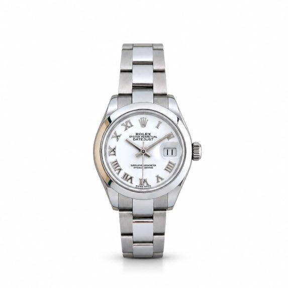 Rolex Lady-Datejust 28 White Roman 279160