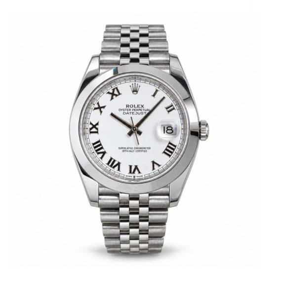 Rolex Datejust 41 White Roman 126300 2025