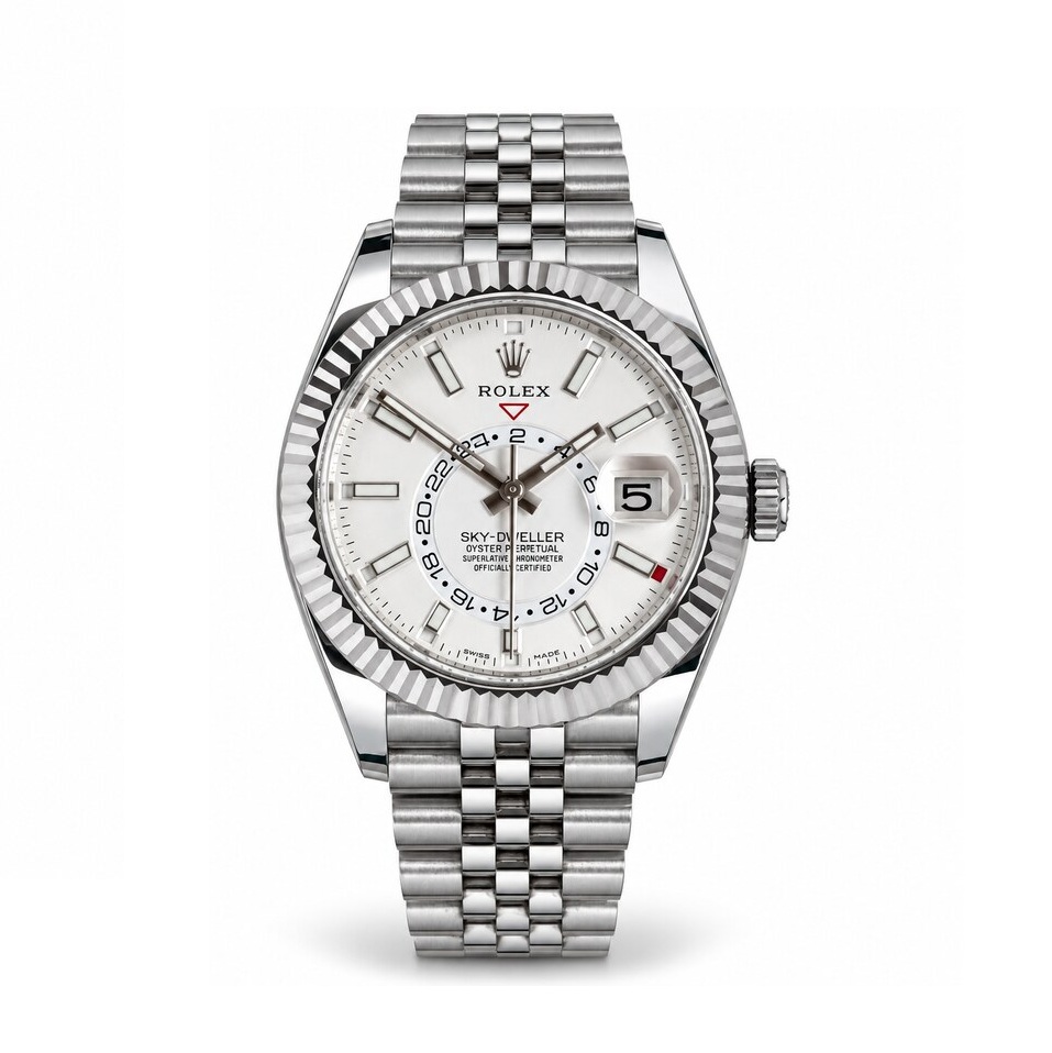 Rolex Sky Dweller White Dial 326934