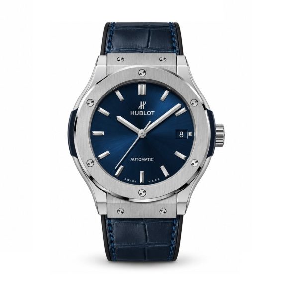 Hublot Classic Fusion 45 Titanium Blue 511.NX.7170.LR 2020
