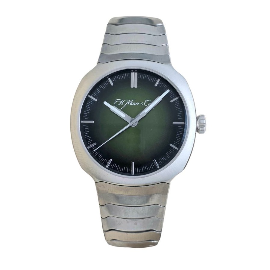 H Moser & Cie Streamliner Centre Seconds Matrix Green