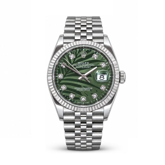 Rolex Datejust 36 Palm Motif Diamond 126234