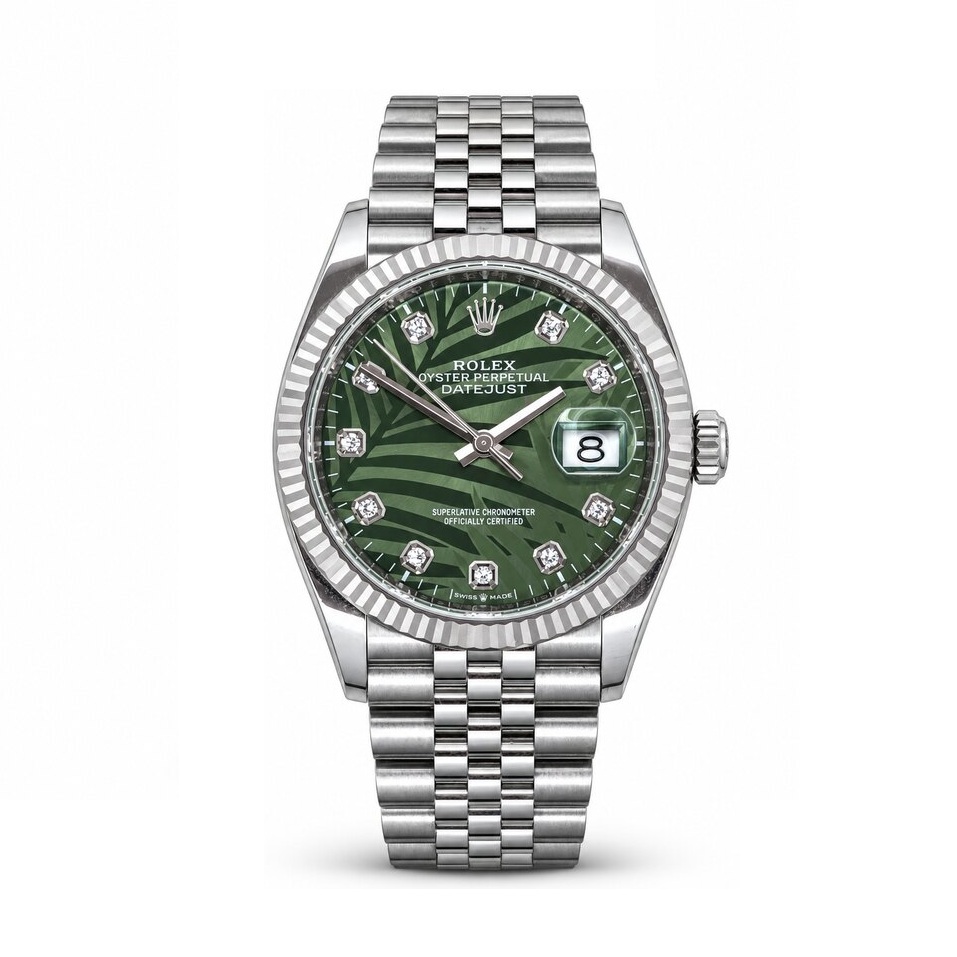 Rolex Datejust 36 Palm Motif Diamond 126234