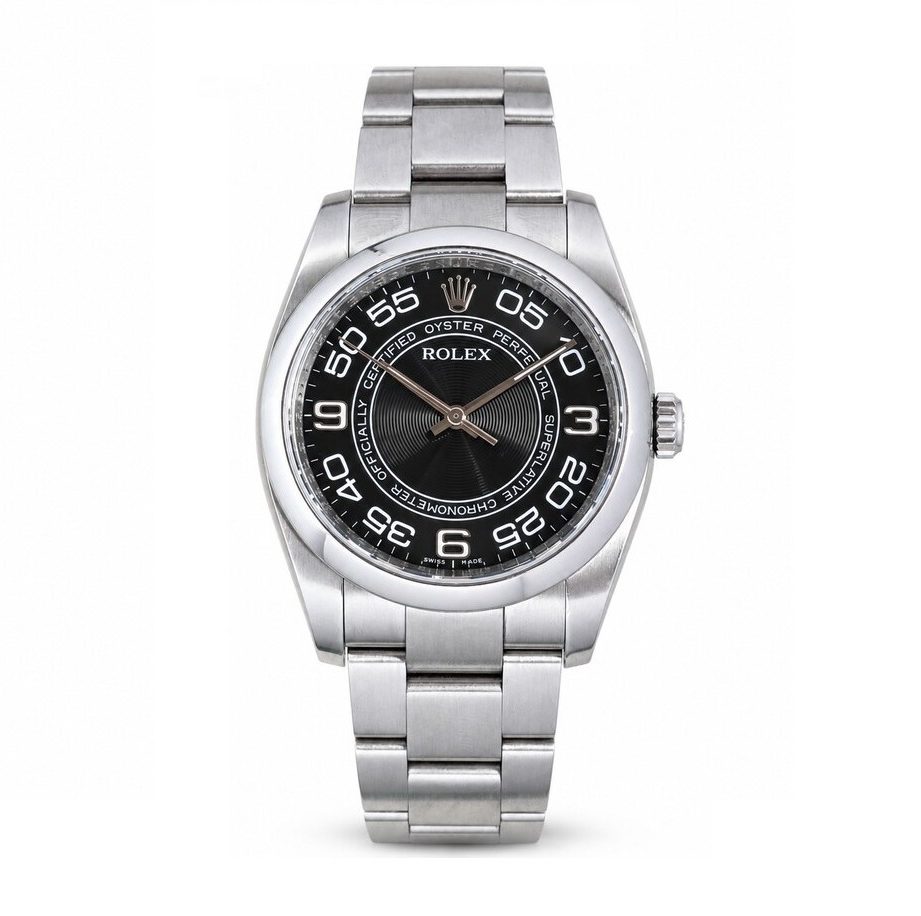 Rolex Oyster Perpetual 36 Black Concentric Dial 116000