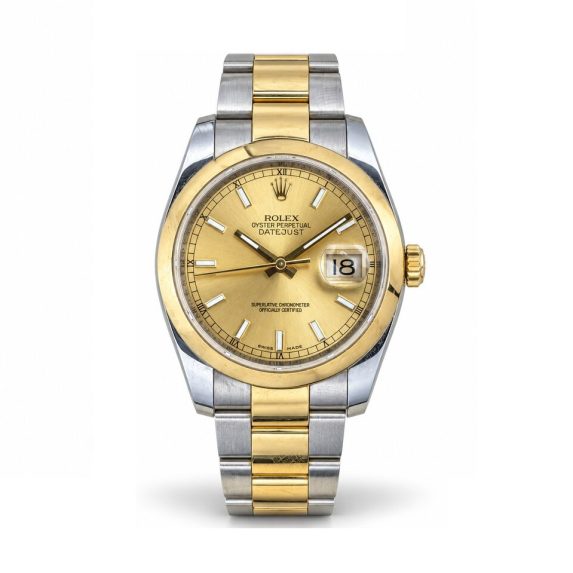 Rolex Datejust 36 Champagne Dial 116203 2014