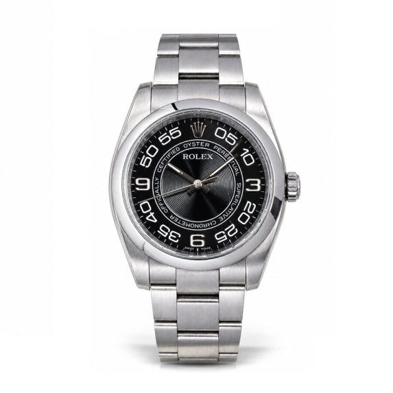 Rolex Oyster Perpetual 36 Black Concentric Dial 116000