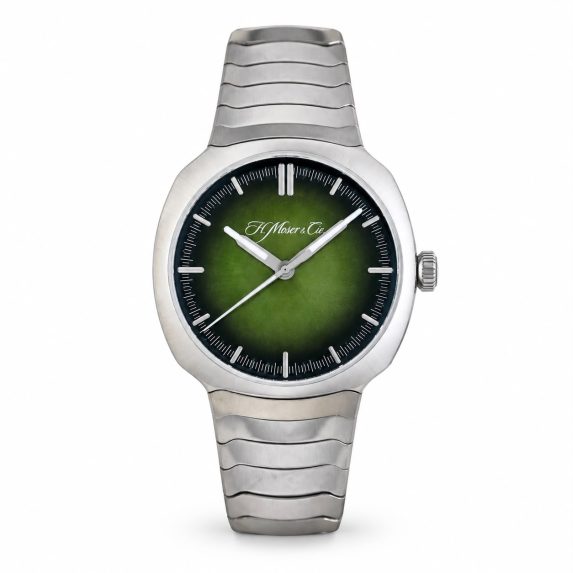 H Moser & Cie Streamliner Centre Seconds Matrix Green