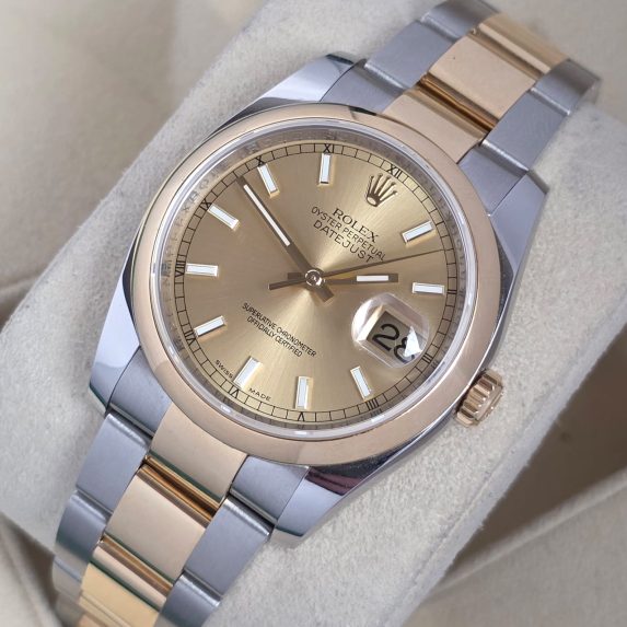 Rolex Datejust 36 Champagne Dial 116203 2014