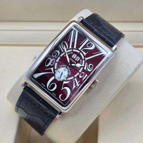 Franck Muller Long Island Grand Guiche White Gold