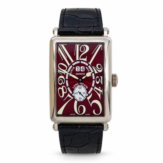 Franck Muller Long Island Grand Guiche White Gold