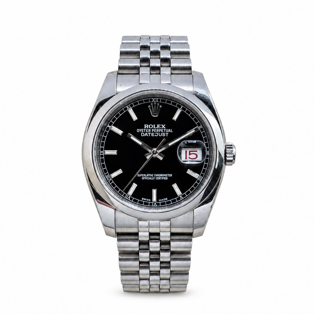 Rolex Datejust 36 Black Dial 116200