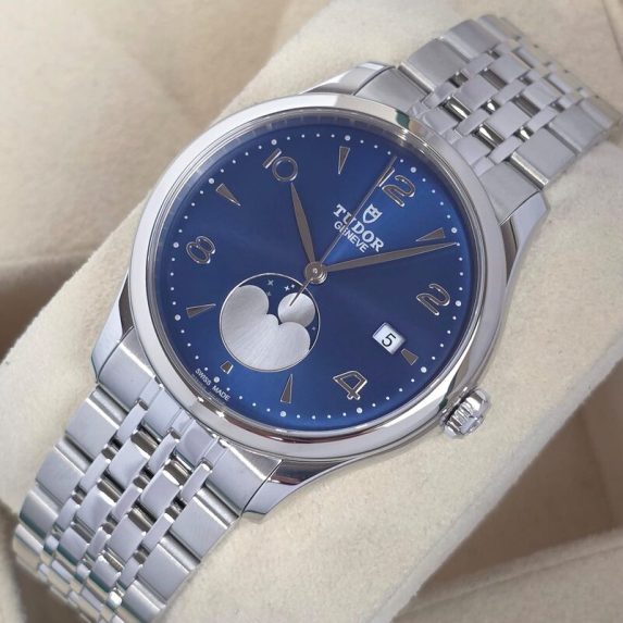 Tudor 1926 91560 Luna Moon Phase 39mm NEW