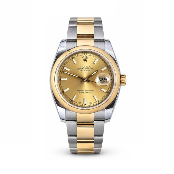 Rolex Datejust 36 Champagne Dial 116203 2014
